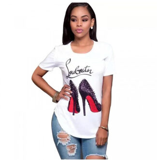 Loubou shirt - maat 40 Wit