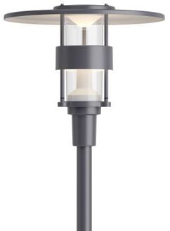Louis Poulsen Albertslund Mini Lantaarnpaal - 3000K Sr 2xzhaga - Grijs