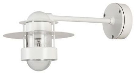 Louis Poulsen Albertslund Wall Long Wandlamp - Helder glas - Wit