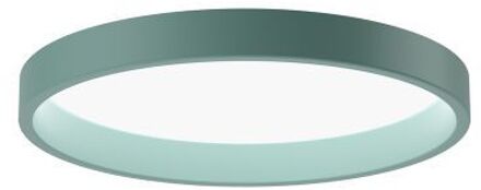 Louis Poulsen Circle Semi Recessed 260 Plafondlamp - 3000K Opaal Dali - Licht Petroleum Grijs