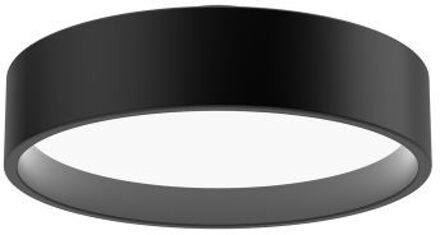 Louis Poulsen Circle Surface 450 Plafondlamp - 3000K Opaal Dal - Zwart