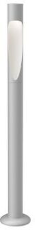 Louis Poulsen Flindt Garden Long Vloerlamp - 3000K Grondpin zonder adapter - Aluminium Grijs