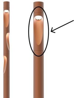 Louis Poulsen Flindt Plaza Lichtmodule - 2700K Nightdim - 35 - Bruin