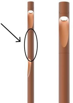 Louis Poulsen Flindt Plaza Tussenstuk - Geaard - Bruin