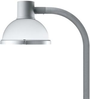 Louis Poulsen Icon Lantaarnpaal - 3000K 6432lm Nightdim - ROT5 - Aan draad gemonteerd - Aluminium Grijs