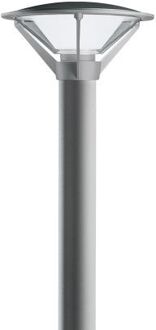 Louis Poulsen Kipp Bollard Vloerlamp - 3000K - Grondpin - Geaard - Aluminium
