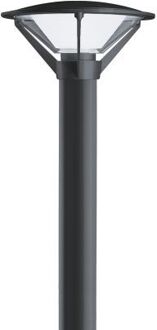 Louis Poulsen Kipp Bollard Vloerlamp - 3000K - Grondpin - Geaard - Donkergrijs