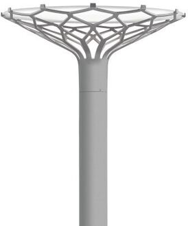 Louis Poulsen LP Nest Lantaarnpaal - 3000K Nightdim - Aluminium