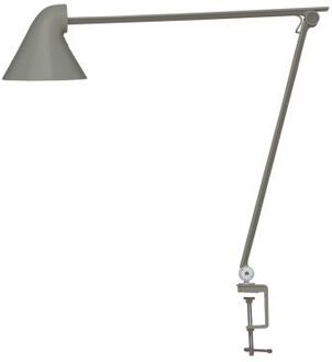 Louis Poulsen NJP Tafellamp met klem - 3000K - Donkergrijs