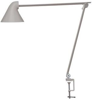 Louis Poulsen NJP Tafellamp met klem - 3000K - Lichtgrijs
