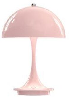 Louis Poulsen Panthella Portable Metal Tafellamp - 2700K - Roze