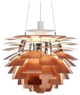 Louis Poulsen PH Artichoke 600 Hanglamp - 3000K Dali - ext. driver - Koper
