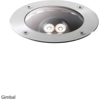 Louis Poulsen Radiis 109 Inbouwgrondspot - 161 - Int. Driver - 3000K 569lm - 31 Gimbal Grijs