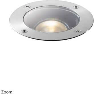 Louis Poulsen Radiis 109 Inbouwgrondspot - 165x165 - Ext. Driver - 3000K 748lm - 15-63 Zoom Grijs