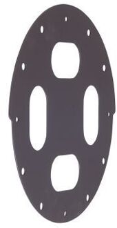 Louis Poulsen Skot Bollard - Montageplaat voor 2 Skot lampen - Donkergrijs