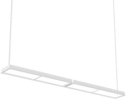 Louis Poulsen Slim Box Suspended Double Hanglamp - 3000K 5316lm Wireless Bluetooth - Opal - Wit