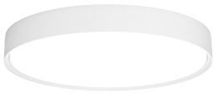 Louis Poulsen Slim Round 440 Semi-recessed Plafondlamp - 3000K 3912lm Dali High Output - Opal - Wit
