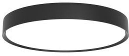 Louis Poulsen Slim Round 440 Surface Mounted Plafondlamp - 3000K 2404lm Dali - Opal - Zwart