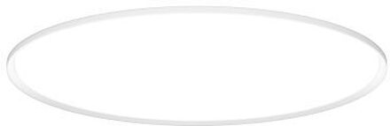 Louis Poulsen Slim Round 680 Recessed Plafondlamp - Kelvin instelbaar 4809lm Dali - Prismatic - Wit