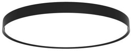 Louis Poulsen Slim Round 680 Semi-recessed Plafondlamp - 3000K 5814lm Dali - Opal - Zwart