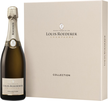 Louis Roederer Collection 242 Brut Geschenkverpakking met 2 Flutes 75CL