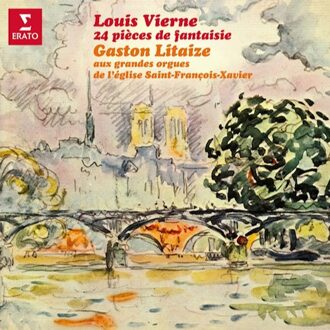 Louis Vierne: 24 Pieces De Fantaisie. 24 Pieces En Style Libre. Symphonie No. 6 - Triptyque (4CD)