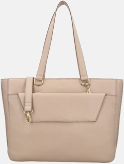 LOULOU ESSENTIELS Celine shopper 15.6 inch cashmere Beige