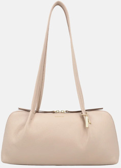 LOULOU ESSENTIELS Elodie schoudertas cashmere Beige