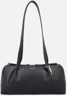 LOULOU ESSENTIELS Elodie schoudertas dark navy Donkerblauw