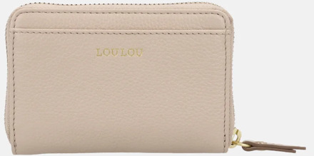 LOULOU ESSENTIELS Emilie portemonnee cashmere Beige