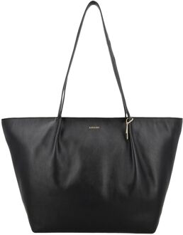 LOULOU ESSENTIELS Lola black schoudertas dames Zwart