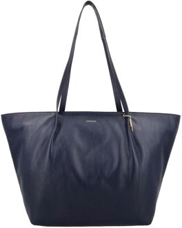 LOULOU ESSENTIELS Lola blue schoudertas dames Blauw