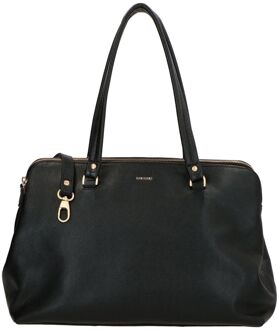LOULOU ESSENTIELS Olivia black Zwart - H 28 x B 40 x D 14 cm