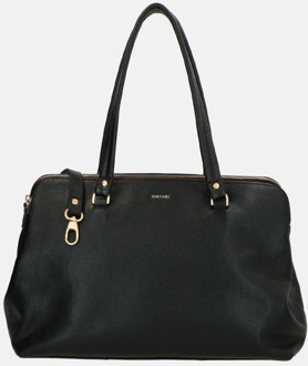LOULOU ESSENTIELS Olivia black Zwart - H 28 x B 40 x D 14 cm