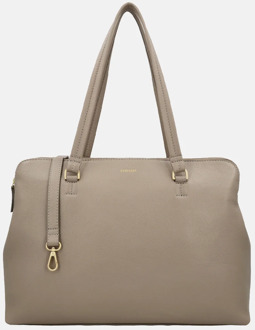 LOULOU ESSENTIELS Olivia shopper 15.5 inch soft sepia Taupe
