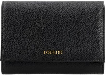LOULOU ESSENTIELS Petite Fleur black damestas Zwart - H 15 x B 25 x D 7 cm