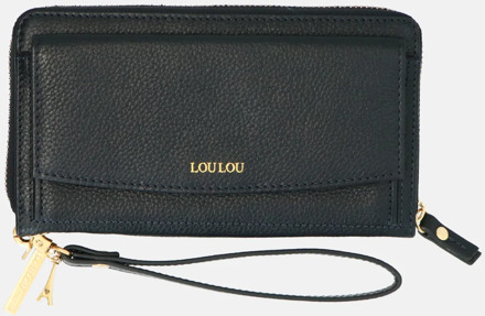 LOULOU ESSENTIELS SLB portemonnee dark blue Blauw