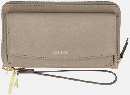 LOULOU ESSENTIELS SLB portemonnee soft sepia Taupe