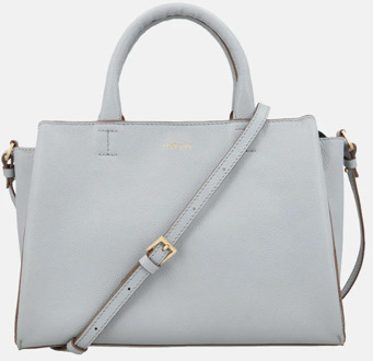 LOULOU ESSENTIELS Vera handtas blue aura Lichtblauw