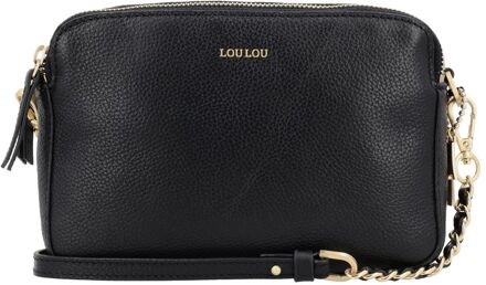 LOULOU ESSENTIELS Zoë crossbody tas black Zwart - No Size