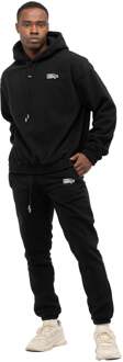 Lounge Fleece-trainingspak voor heren Zwart - XL