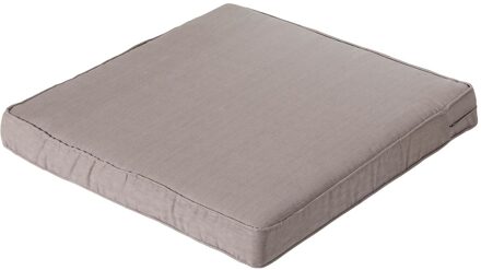 Lounge zit Basic taupe - 73x73 - Bruin