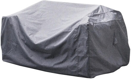 Loungebank bescherm hoes Hambo - grijs - polyester - waterafstotend - 200 x 115 x 100 cm