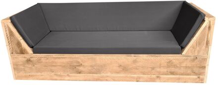 loungebank Phoenix Steigerhout 180Lx70Hx80D cm