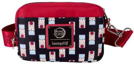 Loungefly Demon Slayer: Kimetsu no Yaiba by Loungefly Sling Bag AOP