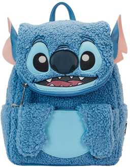Loungefly Disney by Loungefly Backpack Stitch Plush Pocket
