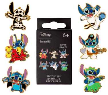 Loungefly Disney by Loungefly Enamel Pins Blind Box Web Stitch Assortment (12)