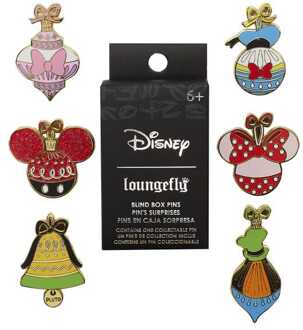 Loungefly Disney by Loungefly Enamel Pins Mickey and friends Ornaments Blind Box Assortment (12)
