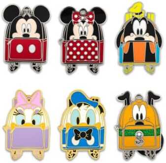 Loungefly Disney by Loungefly Enamel Pins Sensational Six Character Backpacks 3 cm Display (12)