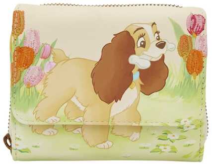 Loungefly Disney by Loungefly Wallet Lady and the Tramp Pastel Tulip